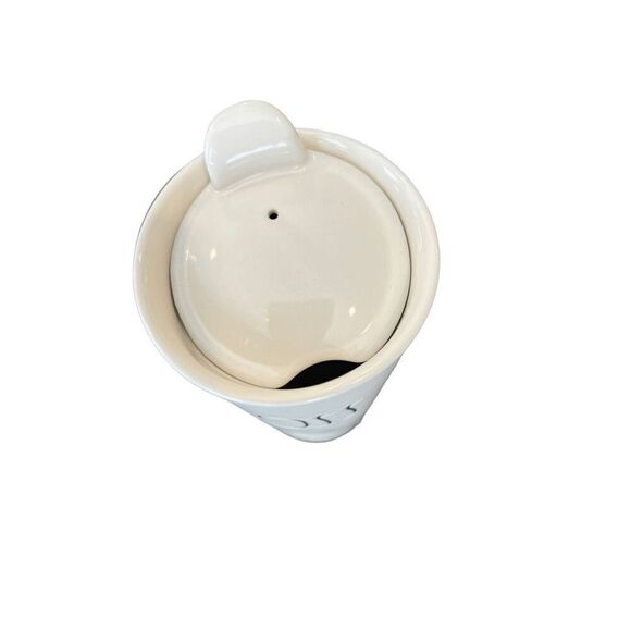 Rae Dunn Artisan collection BOSS Travel Tumbler mug - Picture 5 of 7